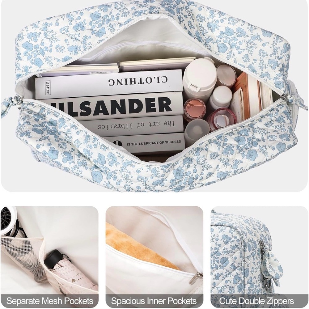 Quilted Duffle Bag for Women - Picture 3 of 6
